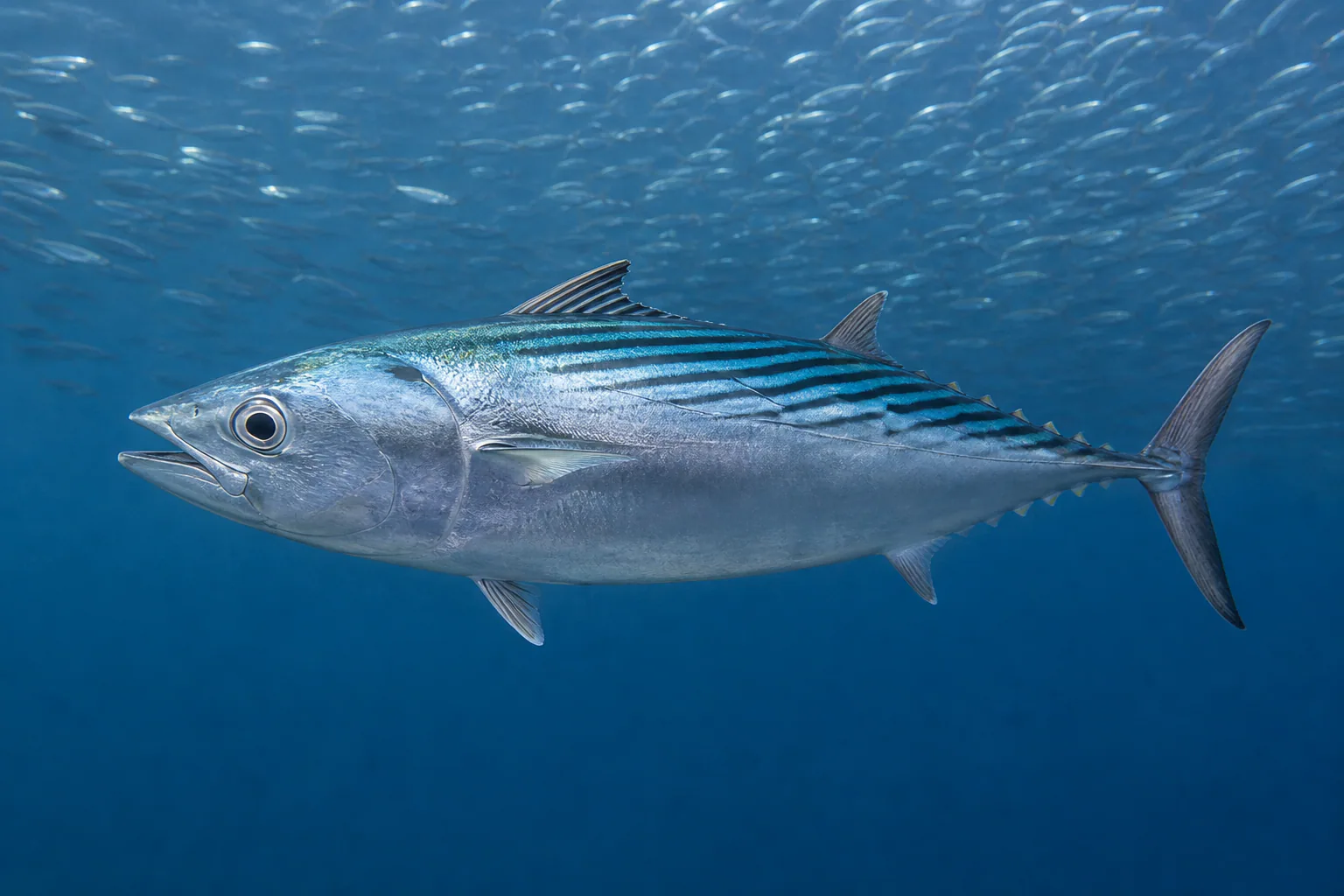 Pacific Bonito in its habitat